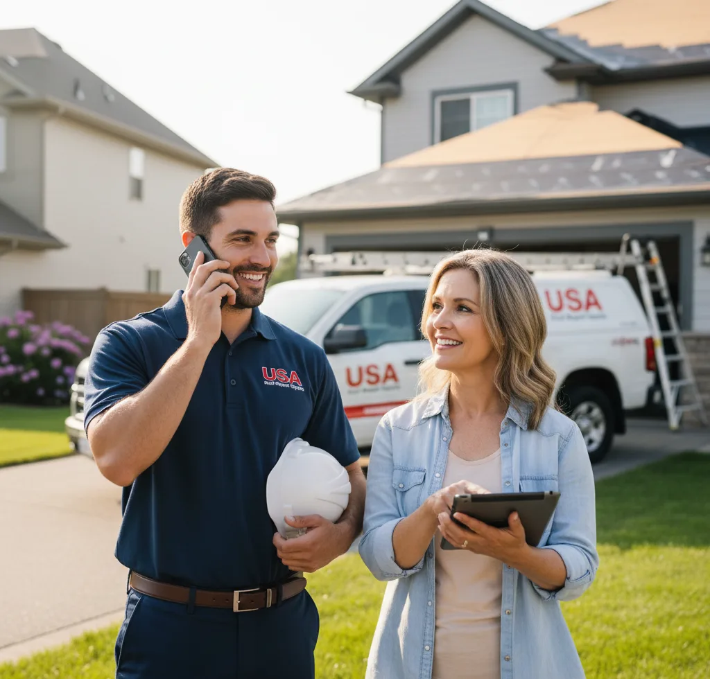USA Roof Repair Experts customer support in Avalon